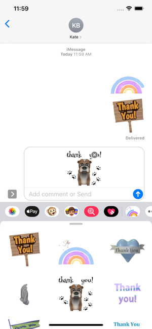 Thank You Stickers Pack(圖2)-速報App