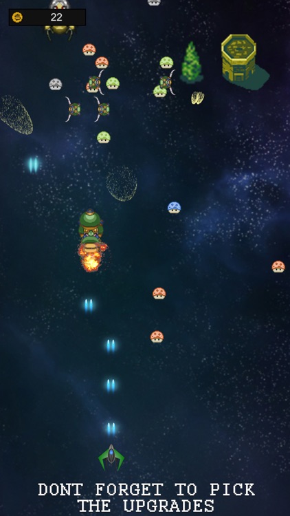 Retro Space Centipede Invaders screenshot-4