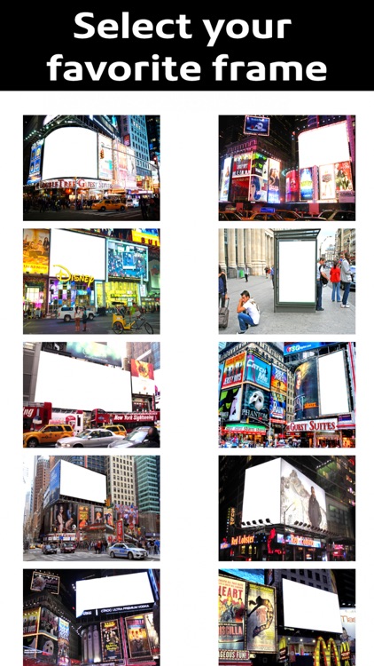 Billboard Photo Frames Deluxe