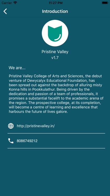 Pristine Valley College