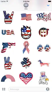 How to cancel & delete i love the american flag icon 2