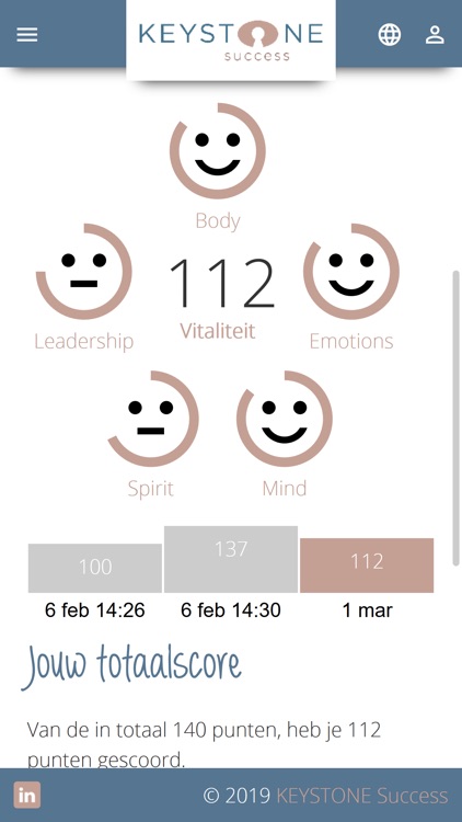 Keystone Vitality Check