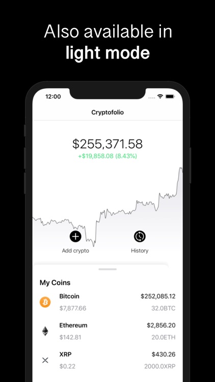 Cryptofolio - Crypto Tracker screenshot-3