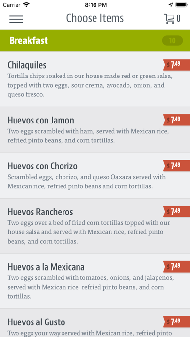 Andale Taqueria screenshot 3