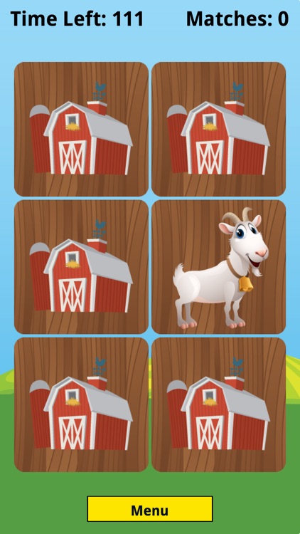 Farm Animal Picture Match