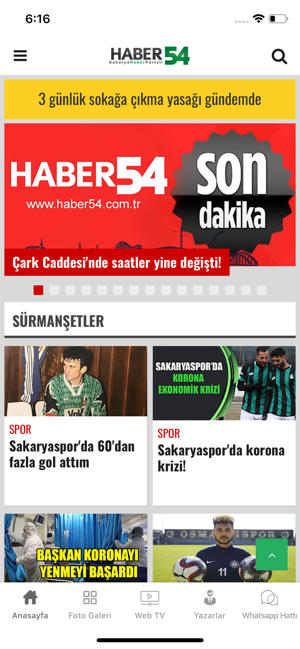 Haber54 - Sakarya’dan Haberler(圖2)-速報App