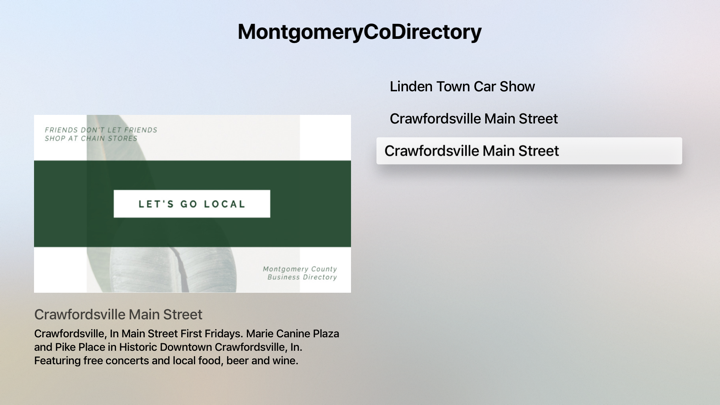 Screenshot #2 pour MontgomeryCoDirectory