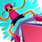 Skate your way through different obstacles, perform cool trick jumps and pass all the levels