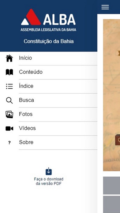 Constituição da Bahia screenshot 2