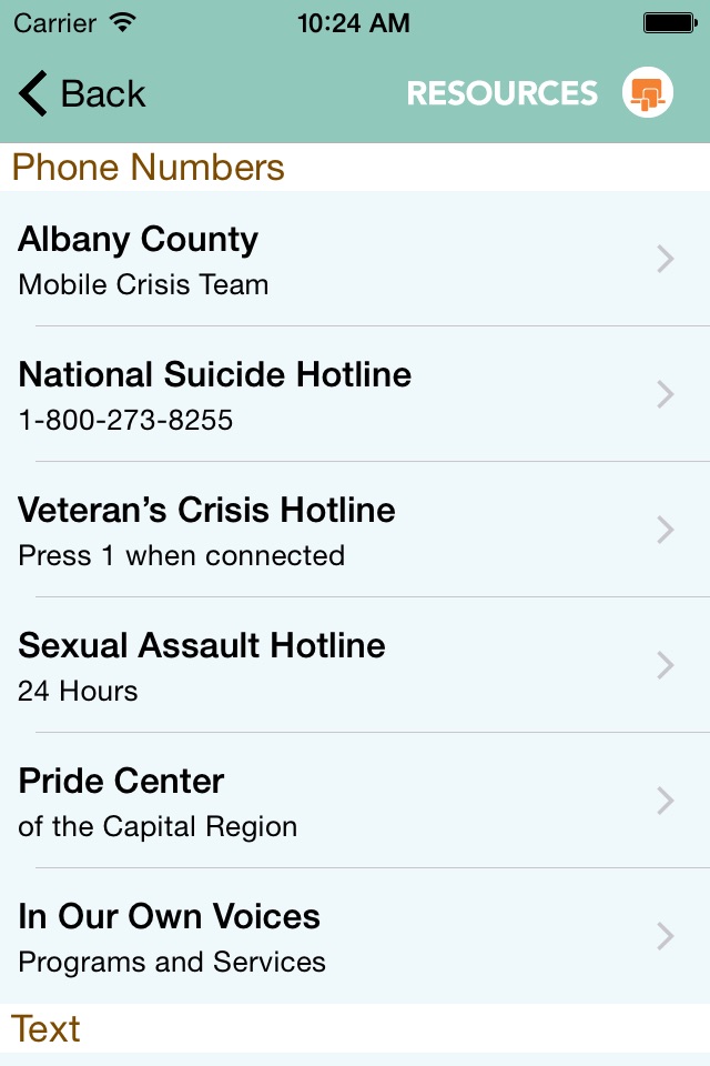 Albany County HOPE screenshot 3