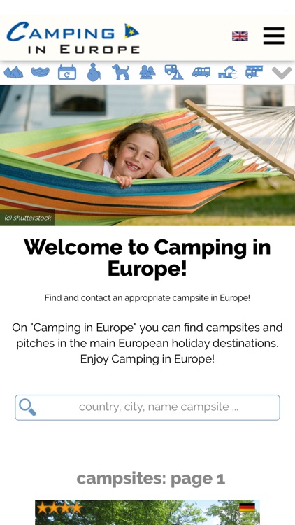 Camping in Europe 2020