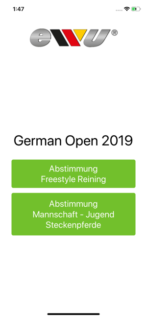 EWU German Open 2019(圖1)-速報App