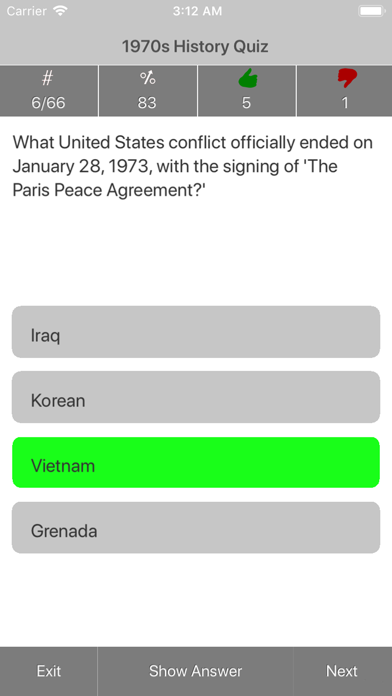 Modern History Trivia screenshot 3