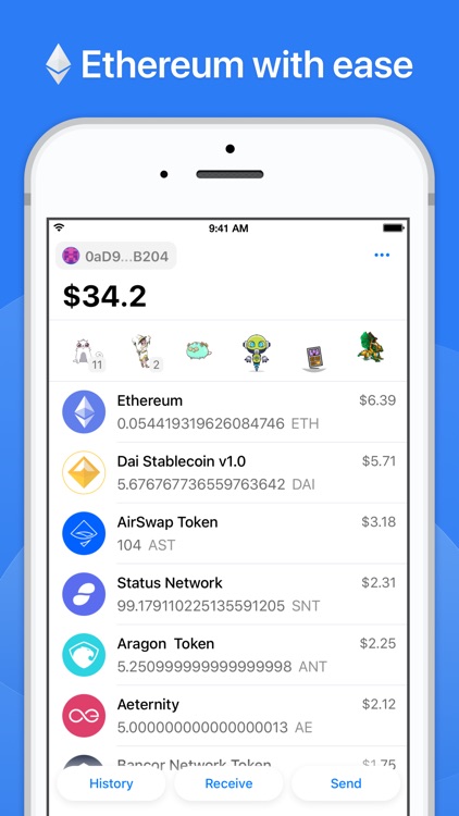 tokenary ethereum wallet