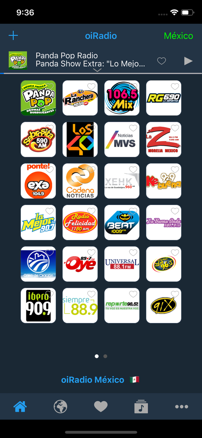 oiRadio México - Live radio