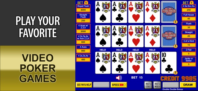 VideoPoker.com Mobile App