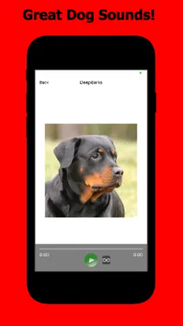 Game screenshot Rottweiler Sounds & Dog Sounds mod apk