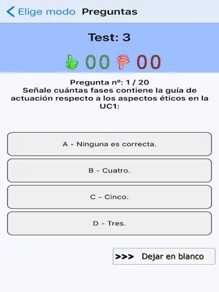 Captura 5 TestOpos Celador Sanitario iphone