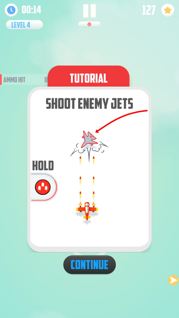 Man Vs. Missiles: Combat Hack screenshot 3 - iOS game interface