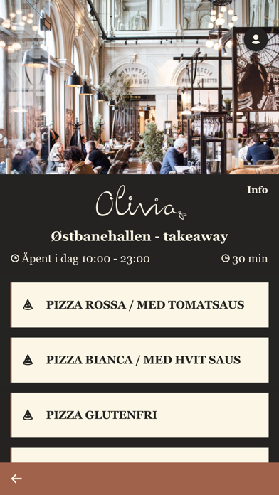 Olivia Restauranter screenshot 2