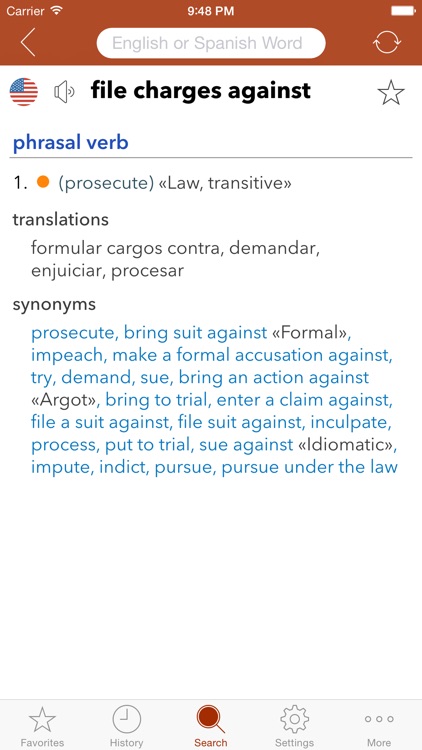 Spanish Legal Dictionary screenshot-3