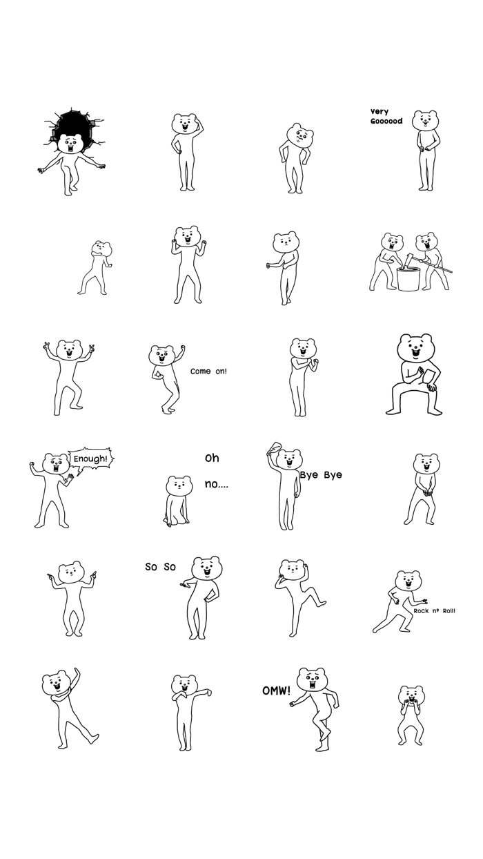 Aggressive Bear Betakkuma 8