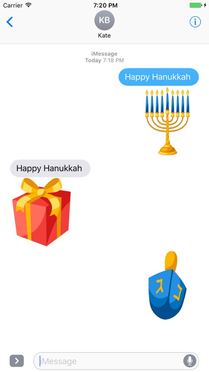Hanukkah Stickers Pack screenshot-3