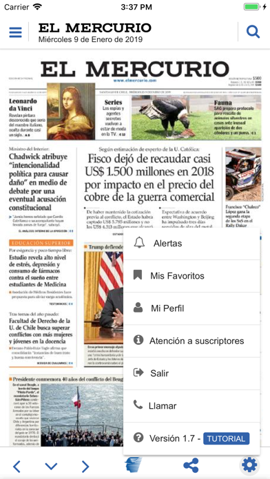 El Mercurio screenshot 3