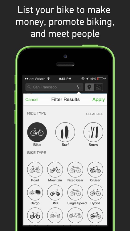 Spinlister - Global Bike Share