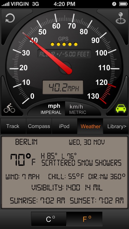 Speedometer GPS+ screenshot-3