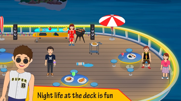 Pretend Play Cruise Trip screenshot-3