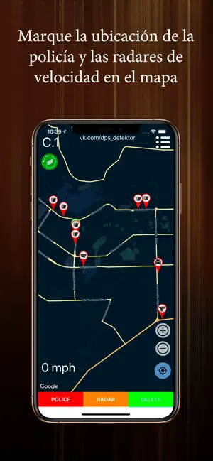 Captura de Pantalla 1 Detector de policía iphone