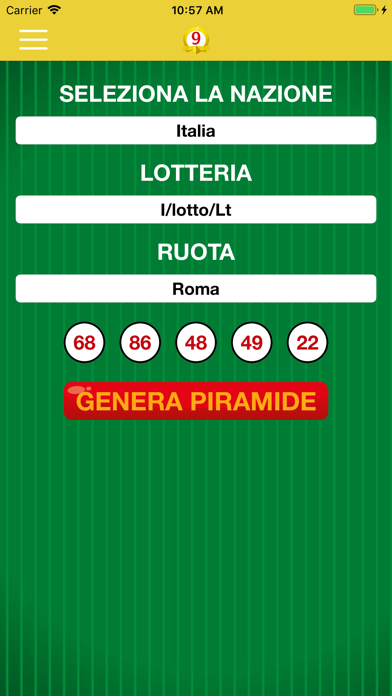 Lotto Piramidi Pro screenshot 2