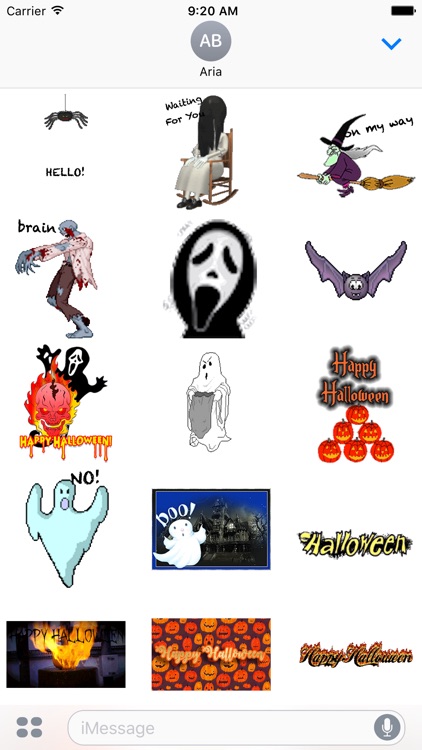 Animated Halloween Sticker Gif