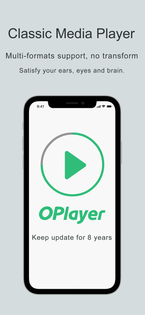 ‎OPlayer - video player Screenshot