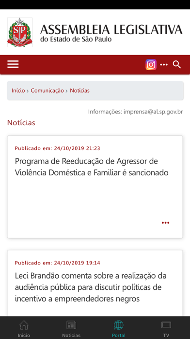 Rede Alesp screenshot 3