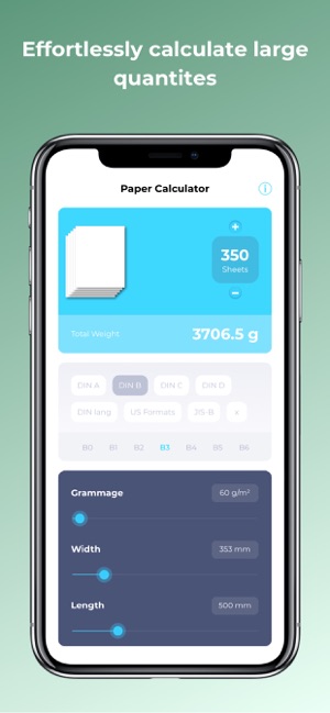 Paper Weight Calculator Pro(圖2)-速報App