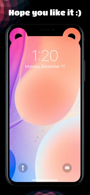 These weird new iPhone X wallpapers do more than just hide the notch