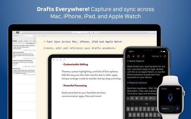 Drafts app mac os