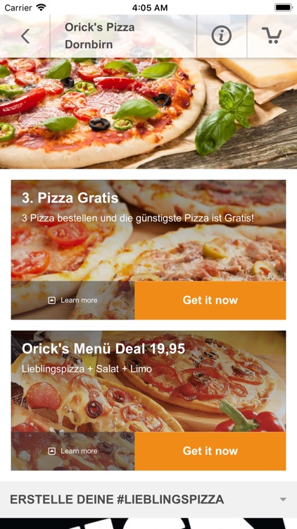 Orick's Pizza