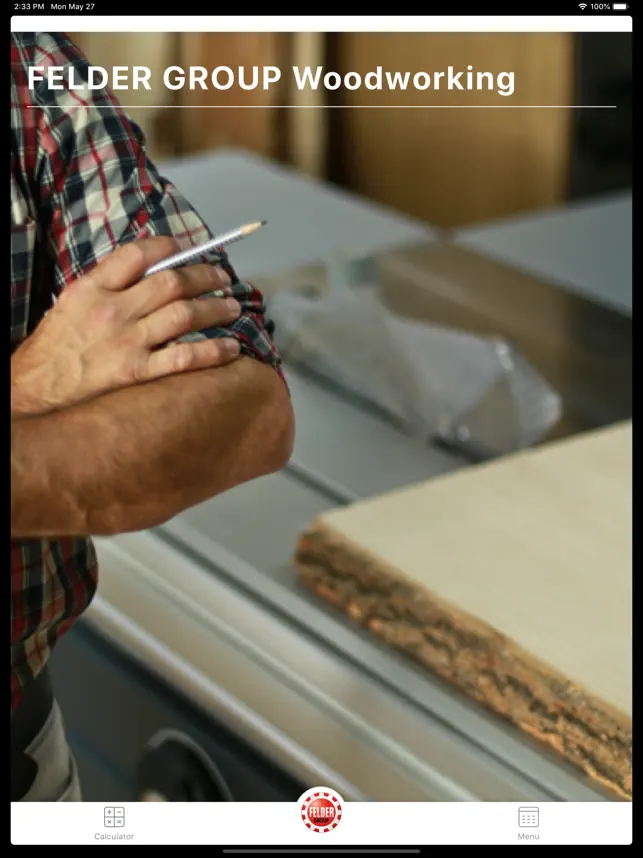 Captura de Pantalla 1 FELDER GROUP Woodworking iphone