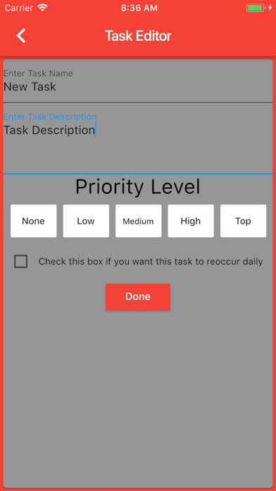 Priority To-Do List screenshot 2