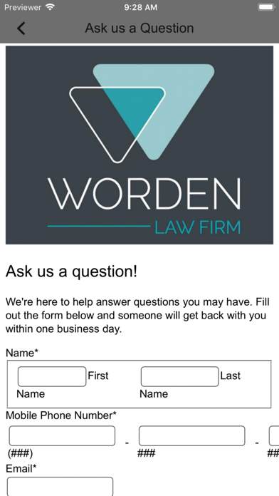 How to cancel & delete Worden Law Firm from iphone & ipad 2