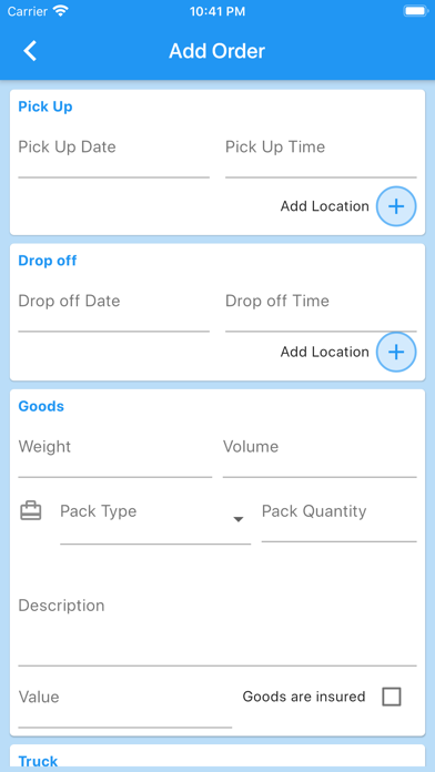 Screenshot #3 pour Goodmove Cargo