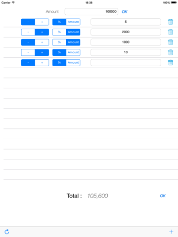 Percent Calculator (discount) - náhled