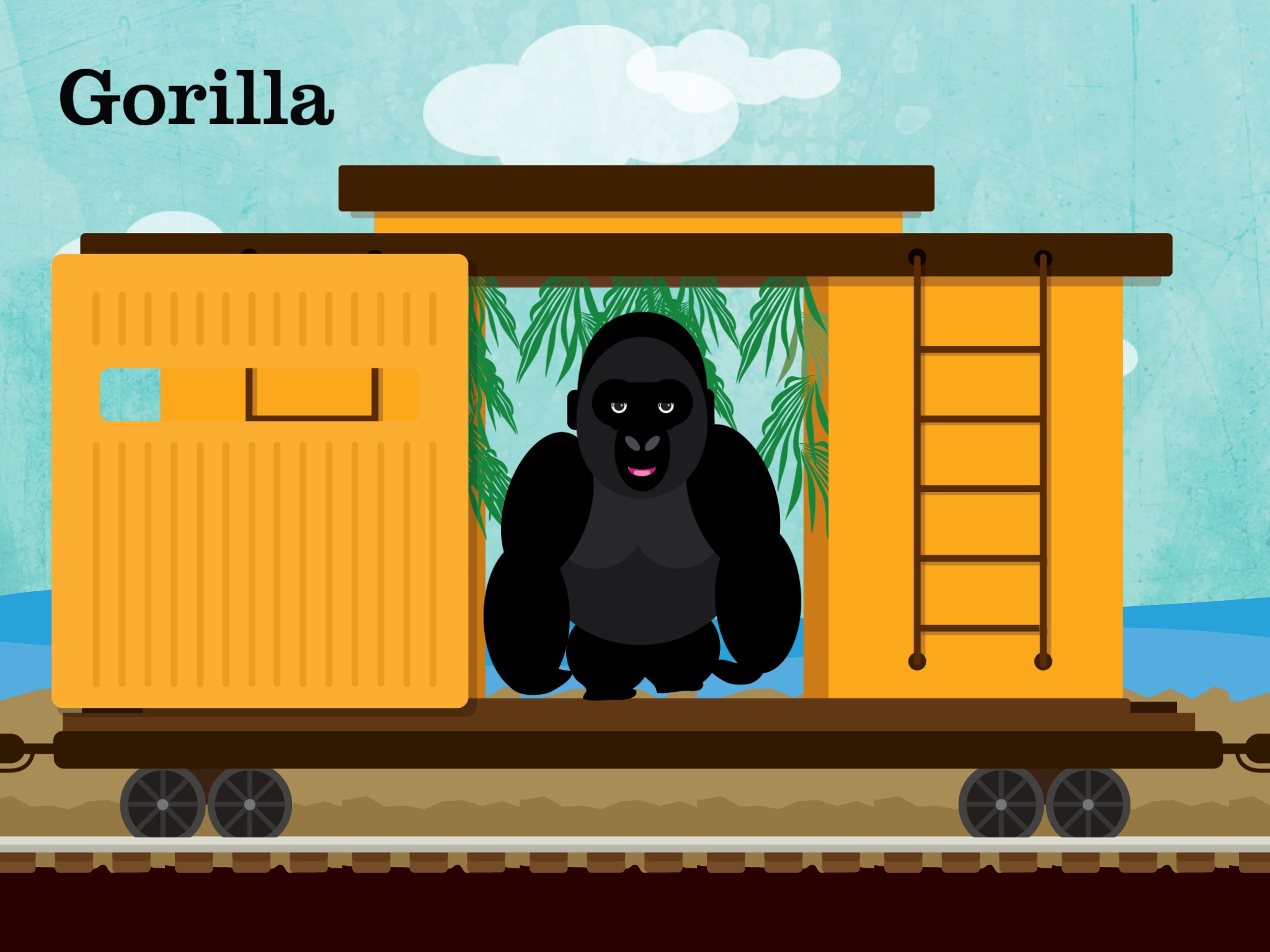 Peek-a-Zoo Train LITE screenshot 4