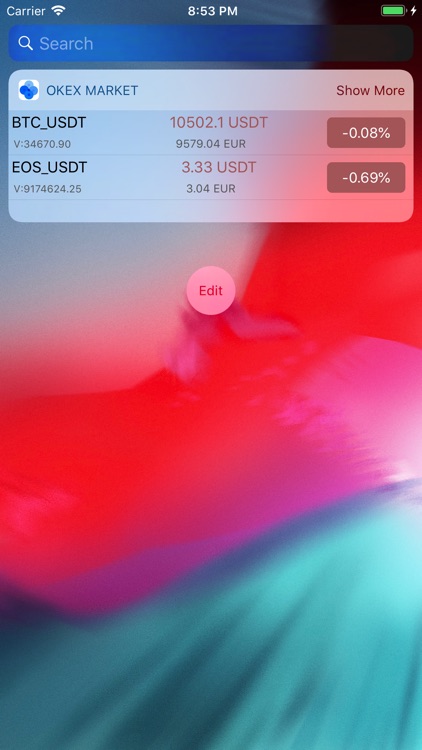 Markets for OKEX&Widget screenshot-3