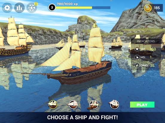 Pirate Ship Sim 3D screenshot