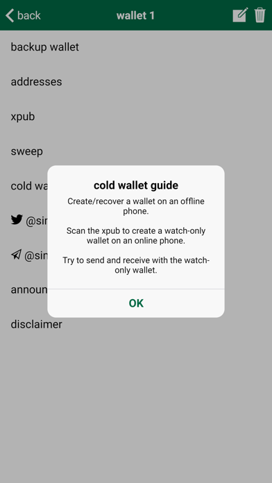 Simply Cash – BSV Wallet screenshot 4