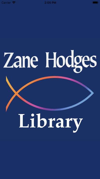 Zane Hodges Library screenshot-0